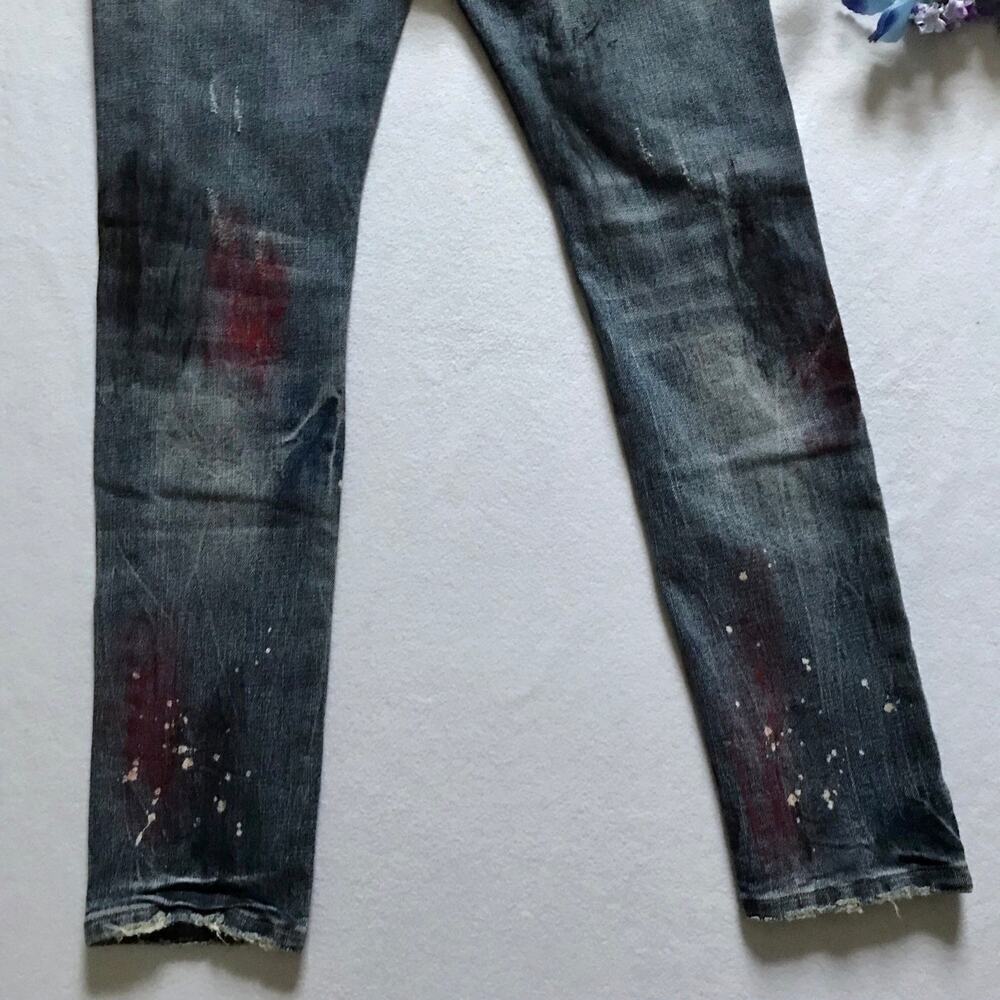 Preme NWOT Medium Wash Skinny Jeans Men W32 - Picture 9 of 10